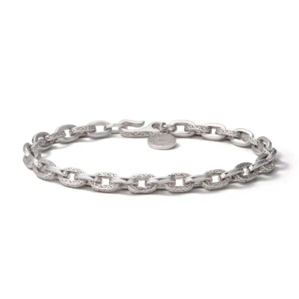 Sana Arabesque Chain Bracelet, Slim