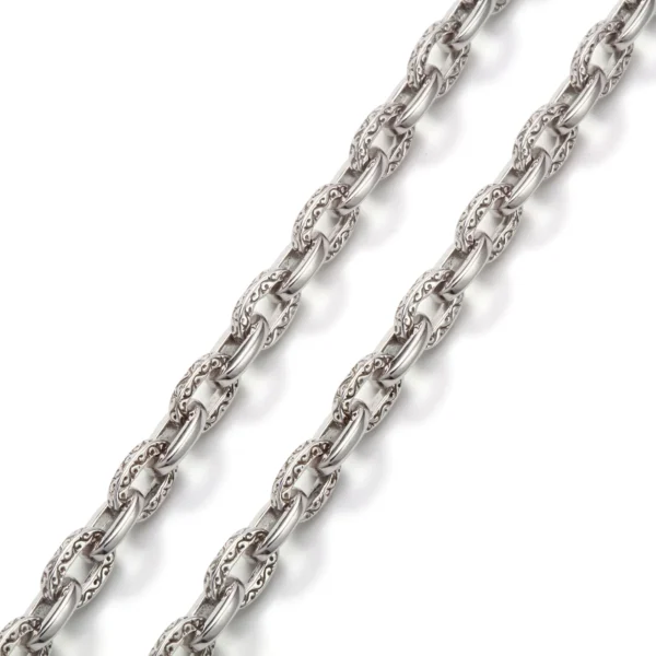 Sana Arabesque Chain Bracelet, Slim - Image 2