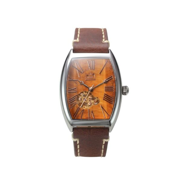 Tiger Eye Tonneau Automatic Self-Winding 37mm Watch