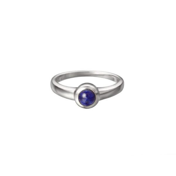 SAAD Premium Lapis Lazuli Round Ring