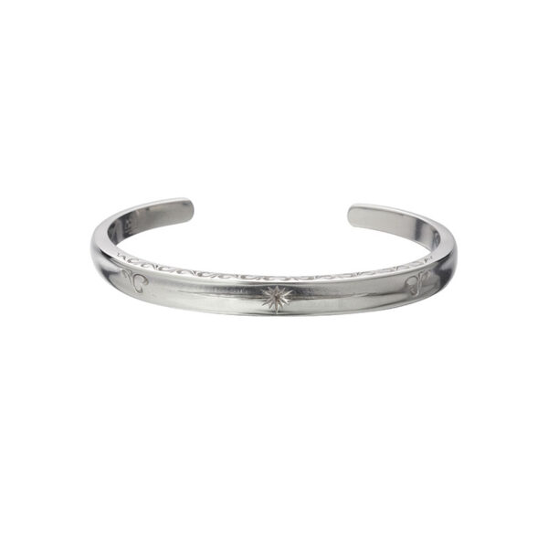 Sun Symbol and Arabesque Bangle