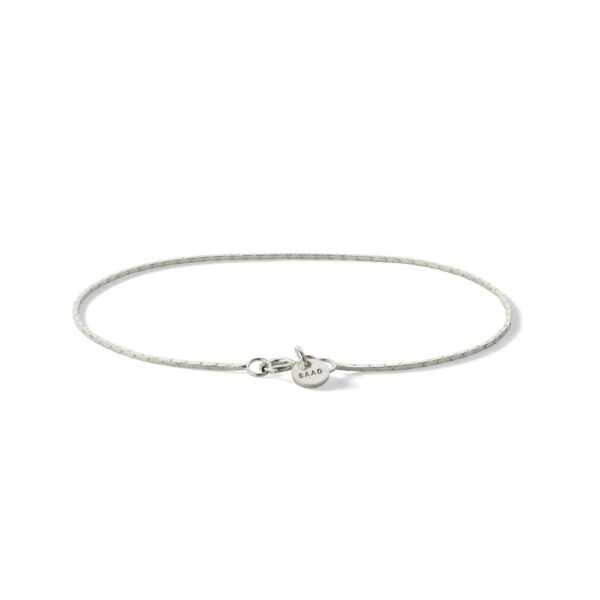 Snake Chain Bracelet, Slim - Image 2