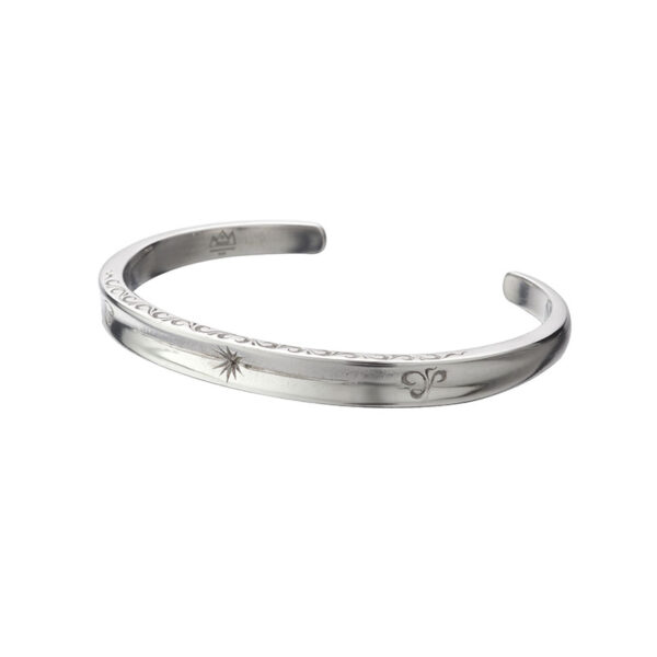 Sun Symbol and Arabesque Bangle - Image 2