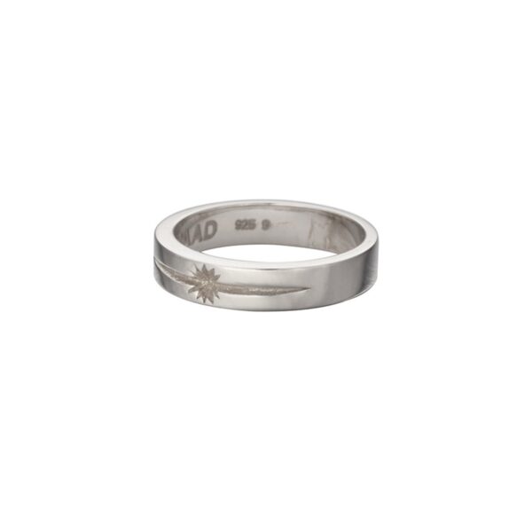 Sun Symbol Engraved Ring - Image 2