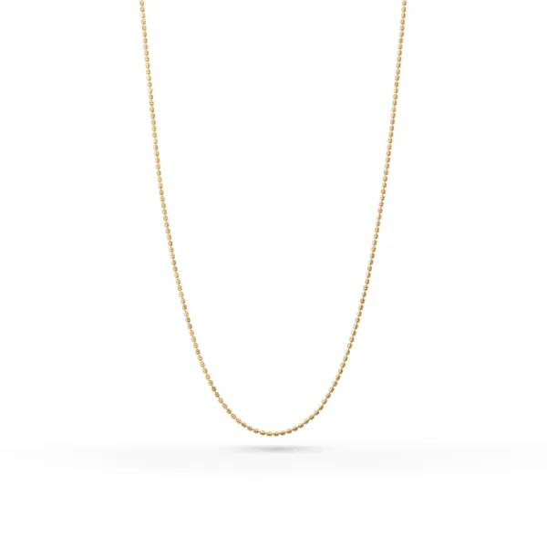 Sana 18K Gold Plated Ball Chain Necklace