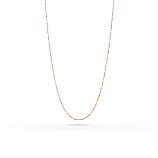 Sana 10K Gold Plated Ball Chain Necklace