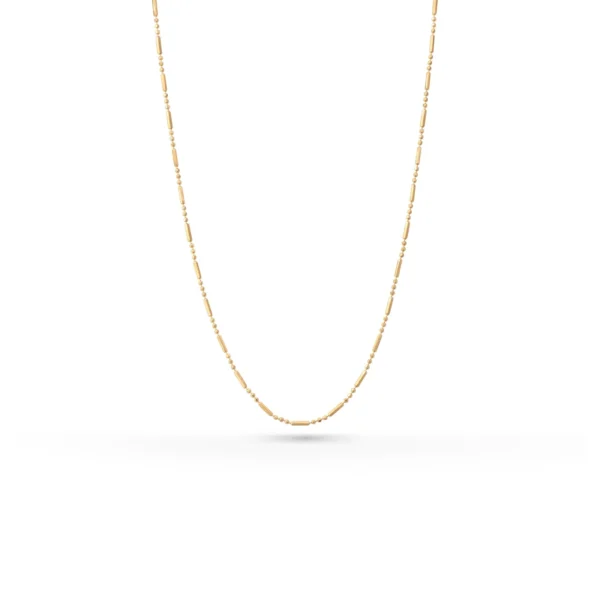 Sana 18K Gold Plated Ball Chain Necklace