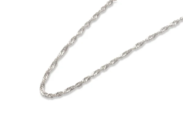 Sana Twisted Chain Necklace - Image 2