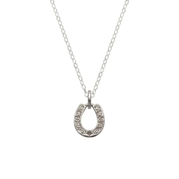 Horseshoe Arabesque Pendant