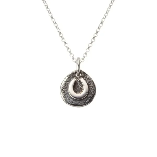 Horseshoe Tufa Cast Pendant