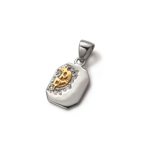 Kokopelli 18K Gold Plated Pendant - Image 2