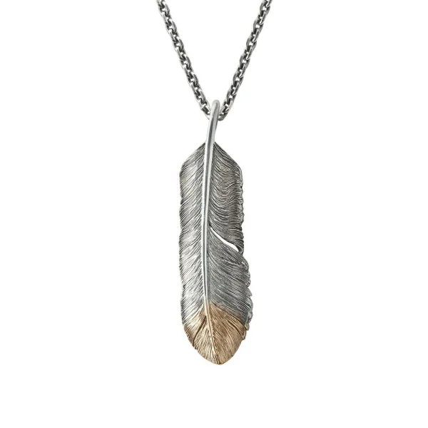 Feather Left Facing Pendant