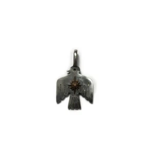 Thunderbird Sun Symbol Pendant, Small