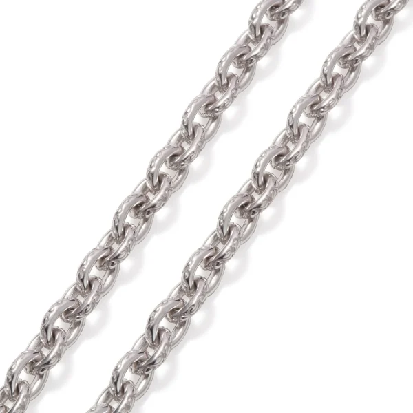 Sana Arabesque Large Oval-link Chain Bracelet, Slim - Image 2