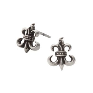 ต่างหูสตั๊ด Fleur-de-lis