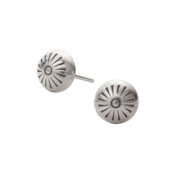 Navajo Flower Stud Earrings