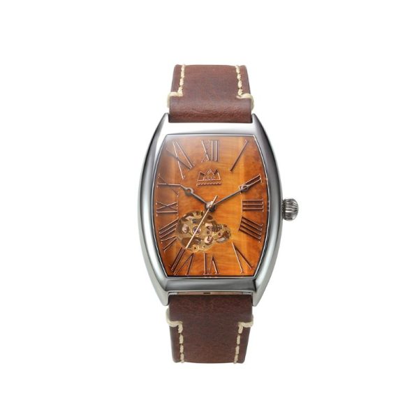 นาฬิกา Tiger Eye Tonneau Automatic Self-Winding ขนาด 37 มม.