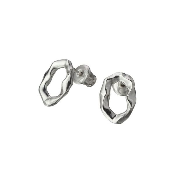 Sterling Silver Collection Oval Earrings