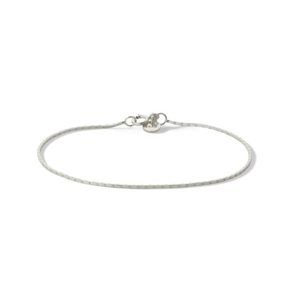 Snake Chain Bracelet, Slim