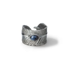 Feather Pietersite Ring