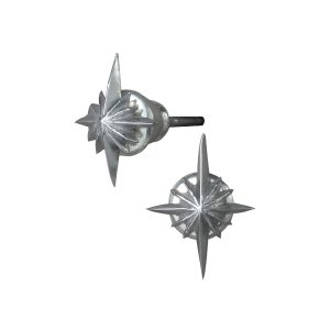 Sun Symbol Stud Earrings