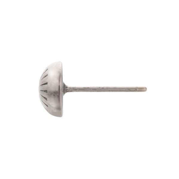 Navajo Flower Stud Earrings - Image 2