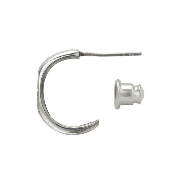 Sun Symbol Stud Earrings - รูปภาพ 2