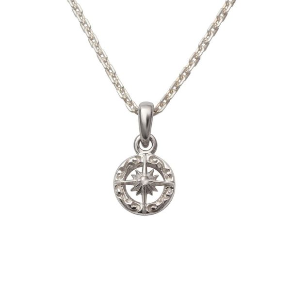 June Birthstone Moonstone Sun Symbol and Arabesque Pendant