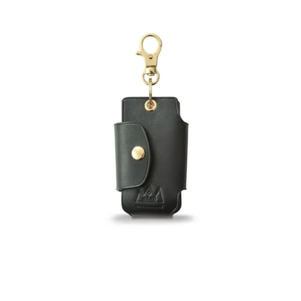 Genuine Leather Key Case Black Saddle Leather - รูปภาพ 2
