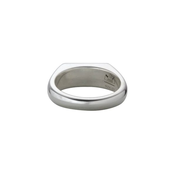 Arabesque Square Signet Ring, Slim - รูปภาพ 3