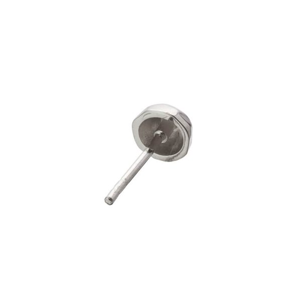 Sterling Silver Collection Hammered Stud Earrings - รูปภาพ 3