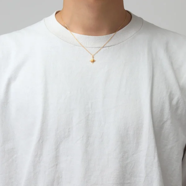 24K Gold Plated Sun Symbol Necklace - รูปภาพ 4