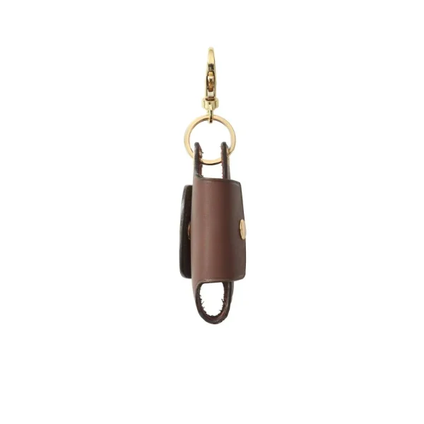 Genuine Leather Key Case Brown Saddle Leather - รูปภาพ 2