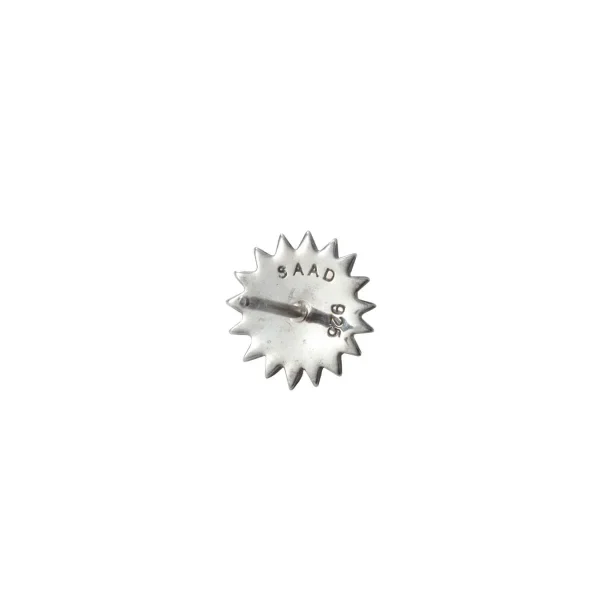Sun Face Stud Earrings - รูปภาพ 3