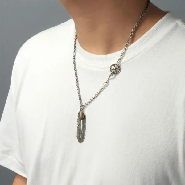 Feather Heart Right Facing Pendant - รูปภาพ 4