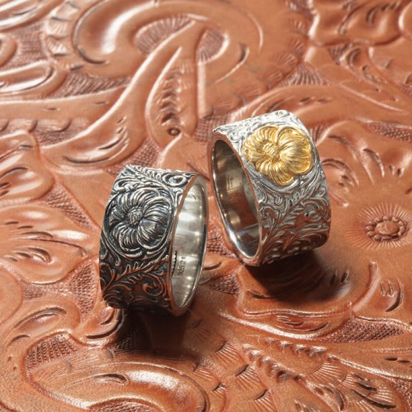 Poppy Flower Sheridan Carved Ring - รูปภาพ 5