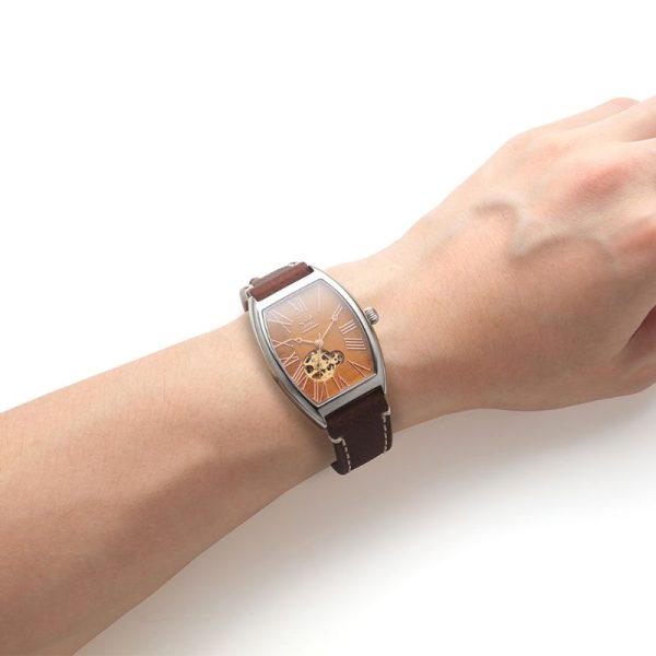 Tiger Eye Tonneau Automatic Self-Winding 37mm Watch - รูปภาพ 6