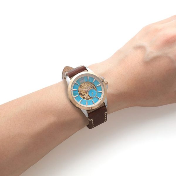 Turquoise Automatic Self-Winding 42mm Watch - รูปภาพ 6