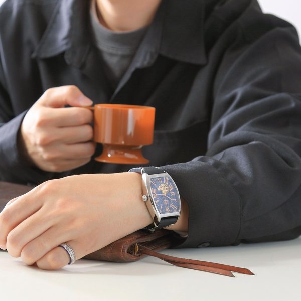 Lapis Lazuli Tonneau Automatic Self-Winding 37mm Watch - รูปภาพ 7