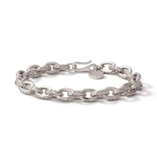 Sana Arabesque Large Oval-link Chain Bracelet