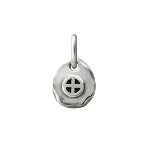 Medicine Wheel Curved Charm Pendant