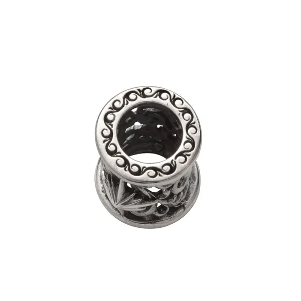 Sun Symbol and Arabesque Openwork Cylider Pendant, Small - รูปภาพ 3