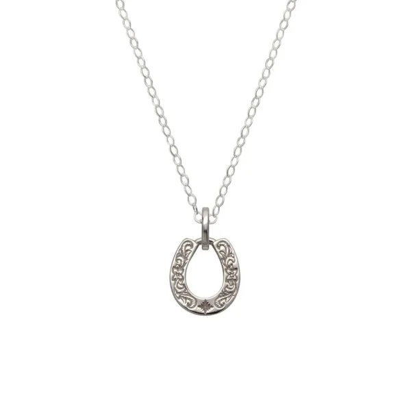 Horseshoe Arabesque Pendant