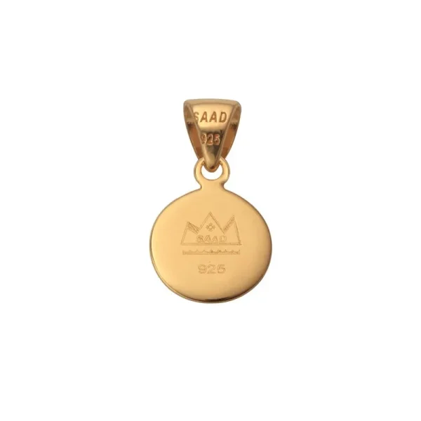 18K Gold Plated New Mexico Flag Pendant - Image 3
