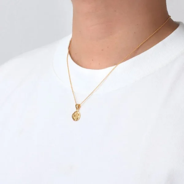 18K Gold Plated New Mexico Flag Pendant - Image 5