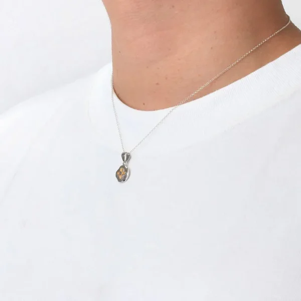 New Mexico State Flag 18K Gold Plated Pendant - Image 5