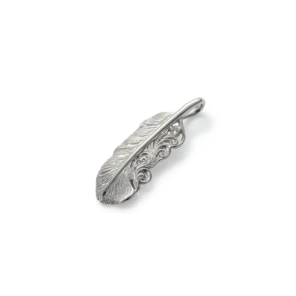 Feather Arabesque Openwork Pendant - รูปภาพ 3