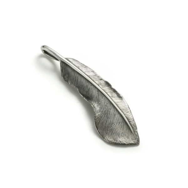 Covert Feather Right Facing Pendant, Large - Image 3
