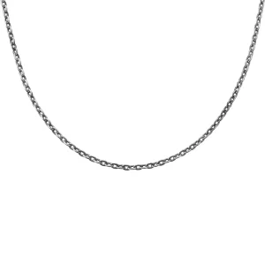 Azuki 3mm Stainless Steel Chain with Sun Symbol Hook
